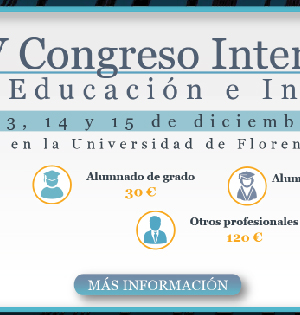 XV Congreso Internacional de Educación e Innovación -CIEI- (Más información)